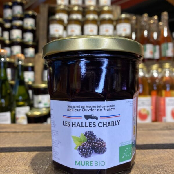 CONFITURE MURE BIO LES HALLES CHARLY